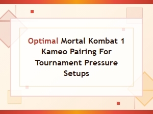 Tournament Pressure with Optimal Kameo Pairings