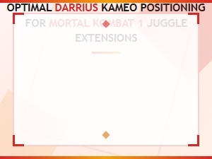 Darrius Kameo Juggle Extensions in Mortal Kombat 1